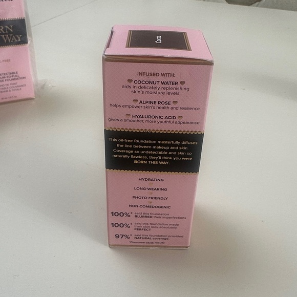 🆕 TOO FACED Born This Way Undetectable Medium Coverage Foundation COCOA NIB - Picture 5 of 6